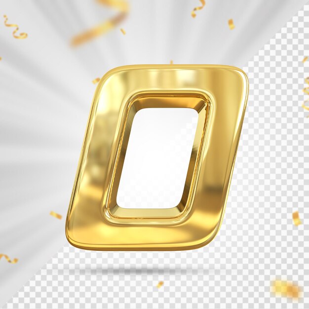 Número 0 de oro