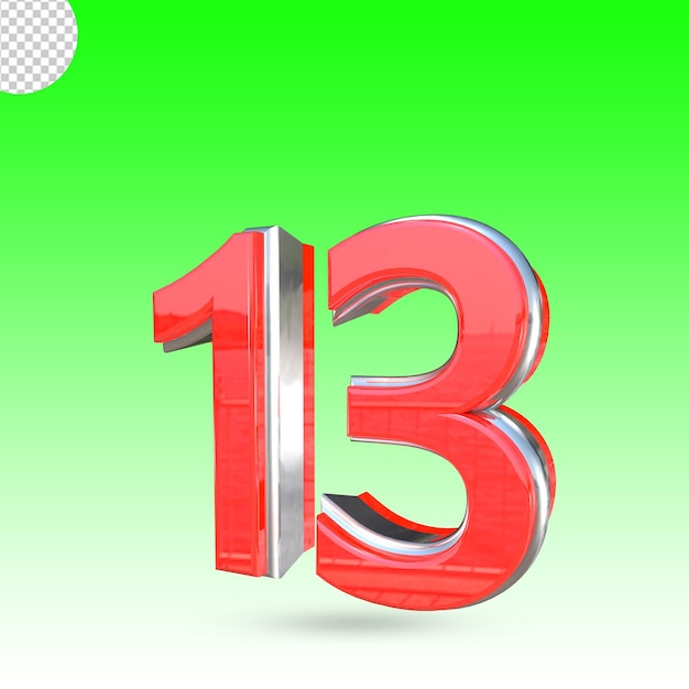 Número 13