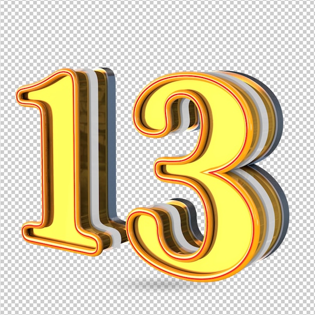 Número 13