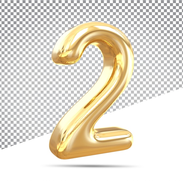 Número 2 Ouro