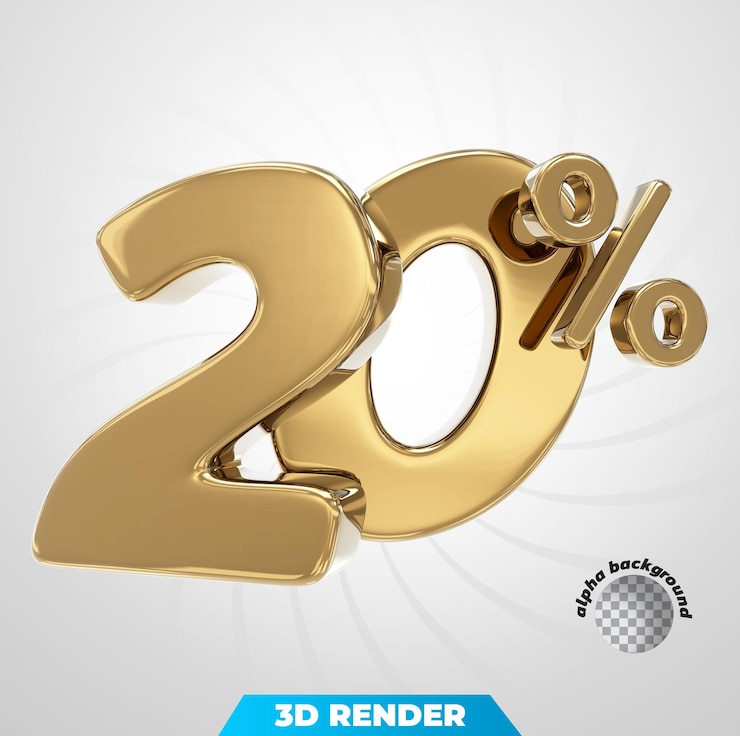 PSD numero 20 per cento d'oro