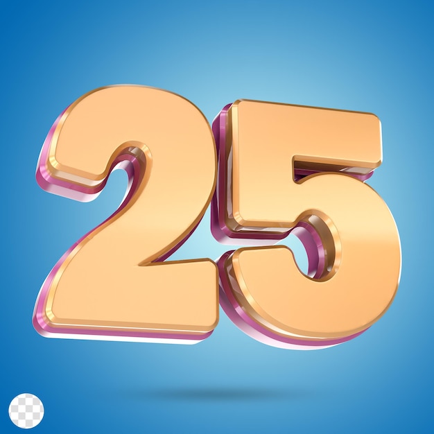 Numero 25 Rendering 3D