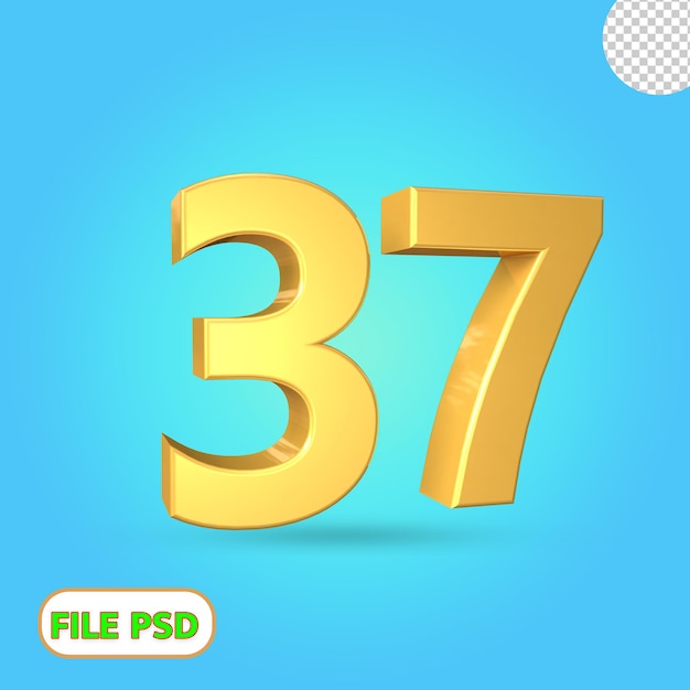 Numéro 3d 37