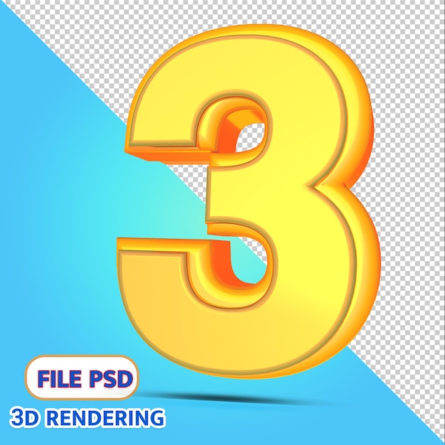 NUMERO 3D 3