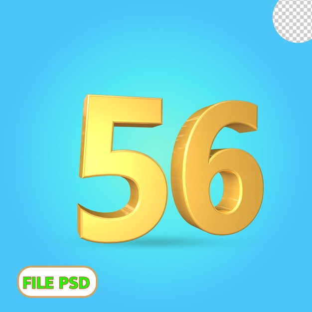 Numéro 3d 56