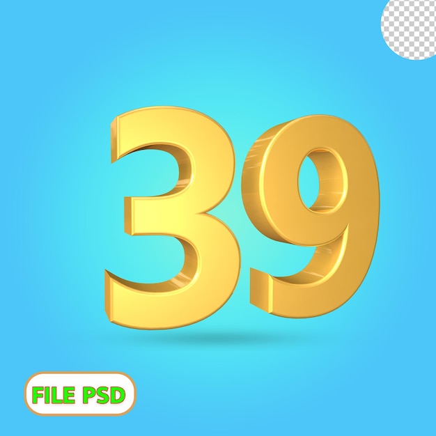 Numéro 3d 39