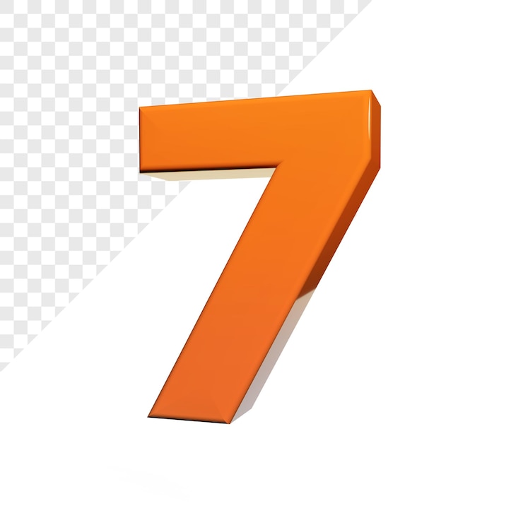 PSD número 7 3d