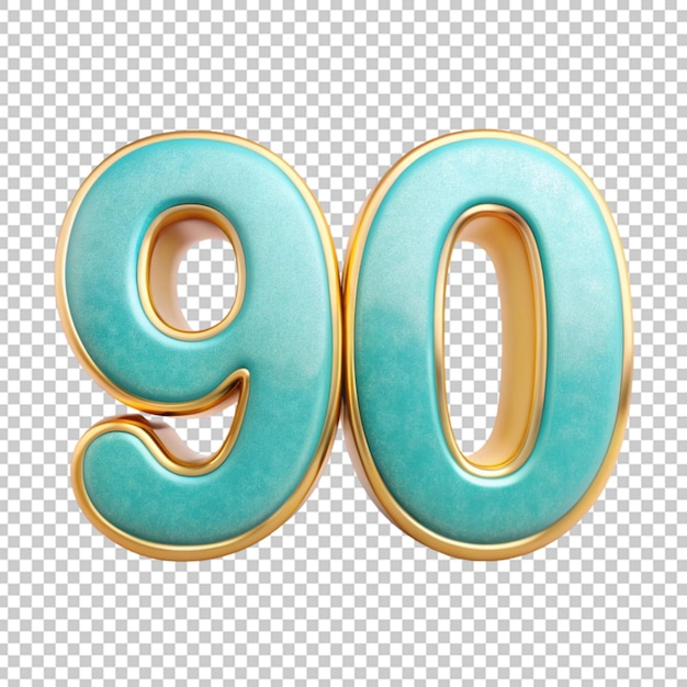 Numero 90 Rendering 3D