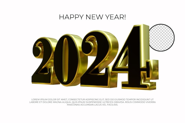 Número de año nuevo 2024
