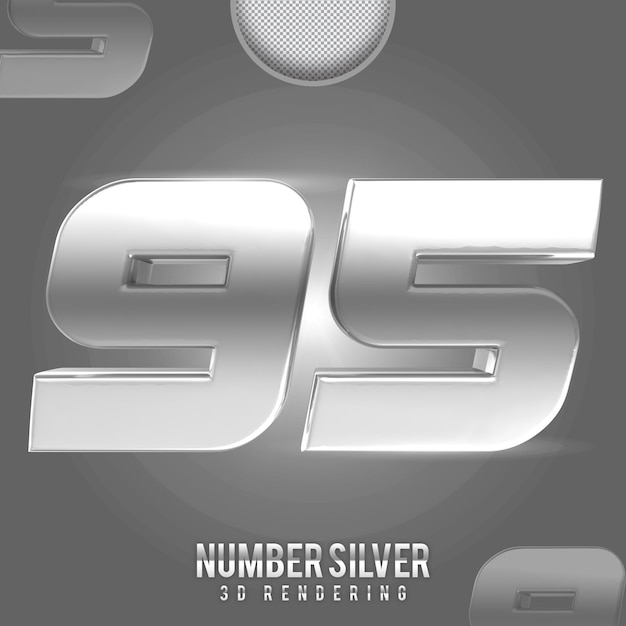 numero argento 95 banner