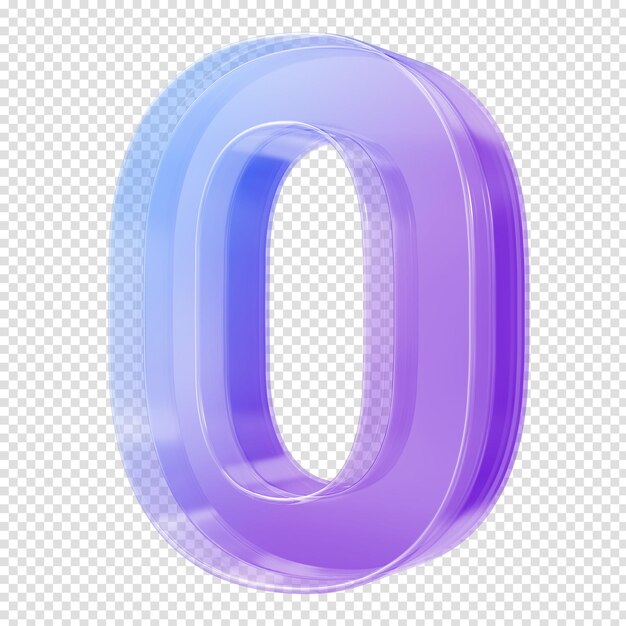 Numero Classe 3D Rnedering