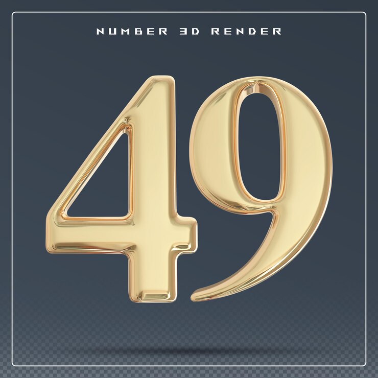 PSD número de oro en 3d 49