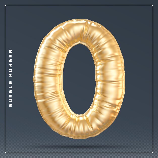 Número de oro de la burbuja 0