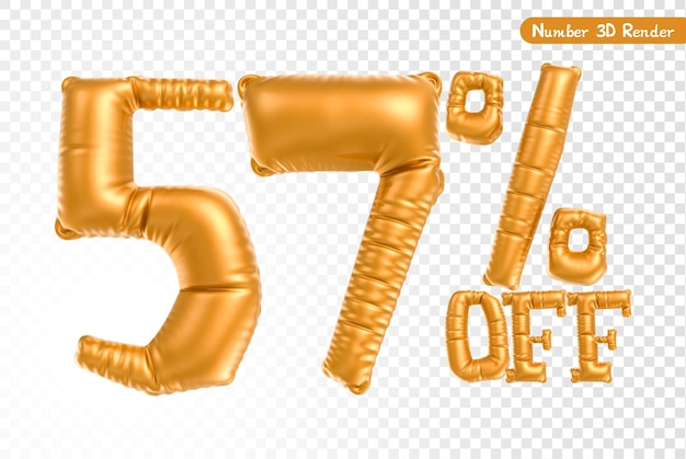 Numero Oro Rendering 3D