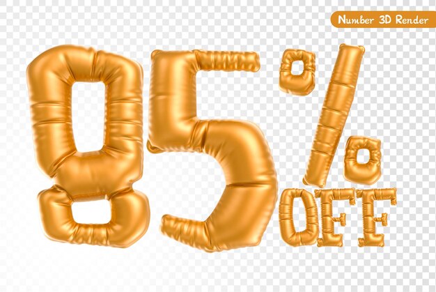 Numero Oro Rendering 3D
