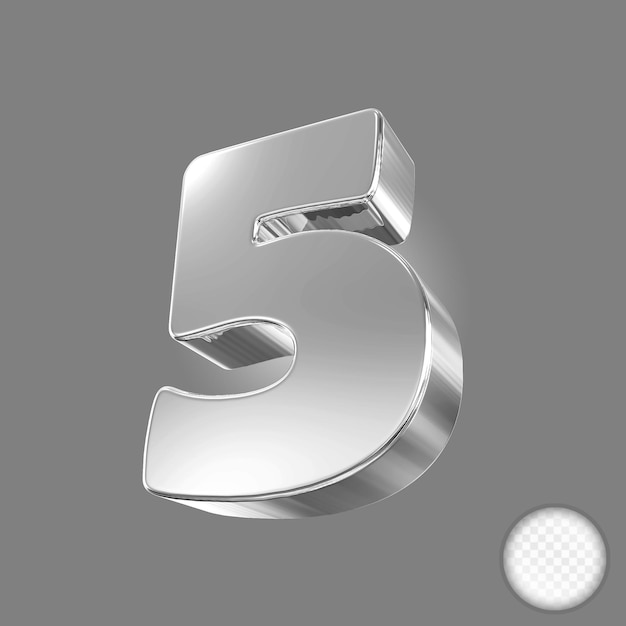 Número de plata 5