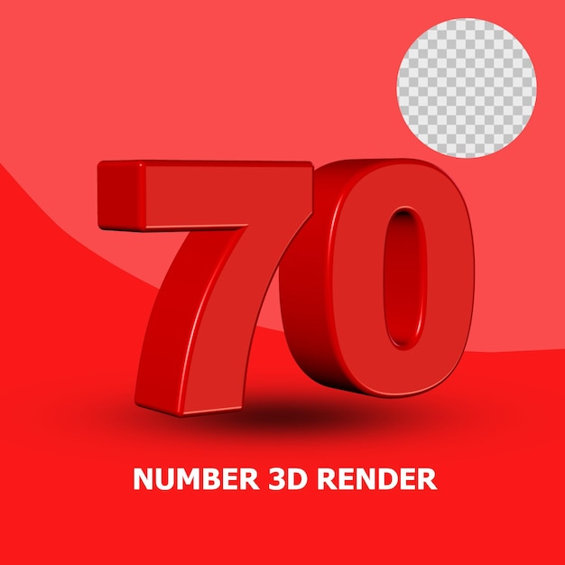 NÚMERO DE RENDER 3D