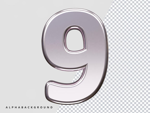 Numero testo effetto illustrazione vettoriale