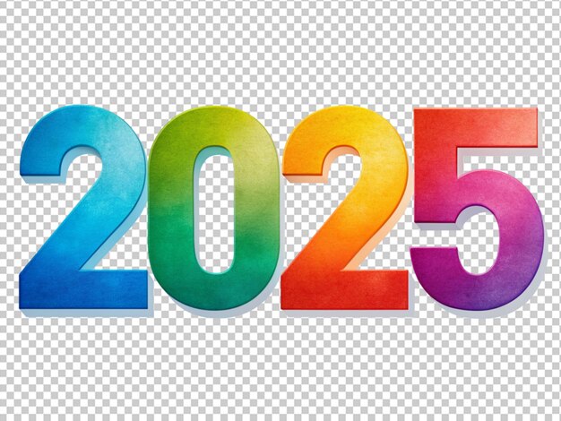 PSD números coloridos 2025