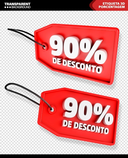 Números porcentuales de logotipo 3d descuentos especiales para ofertas de supermercado composición y diseño