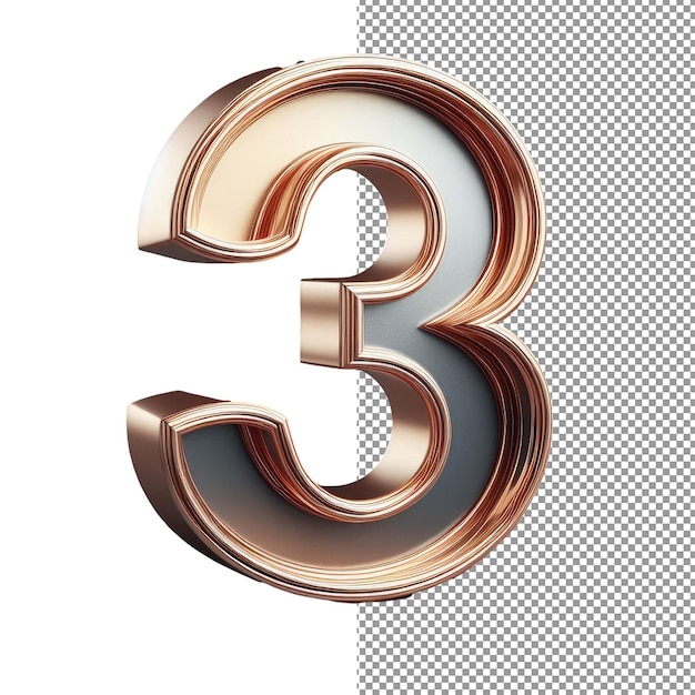 Números reales explore la opulencia de los números reales de lujo en 3d