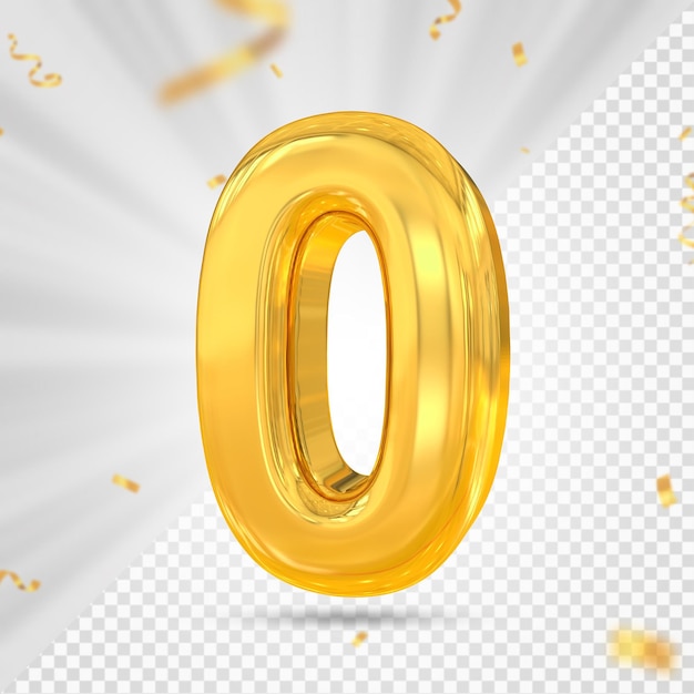 Nummer 0 Gold