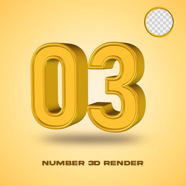 NUMMER 3D RENDERN