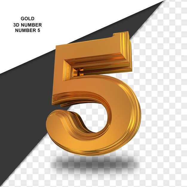 Nummer 5 Gold Luxus
