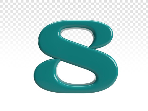 Nummer 8 3d