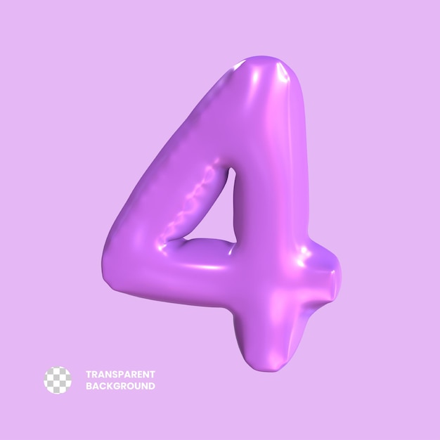 Nummer der 3D-Bildung