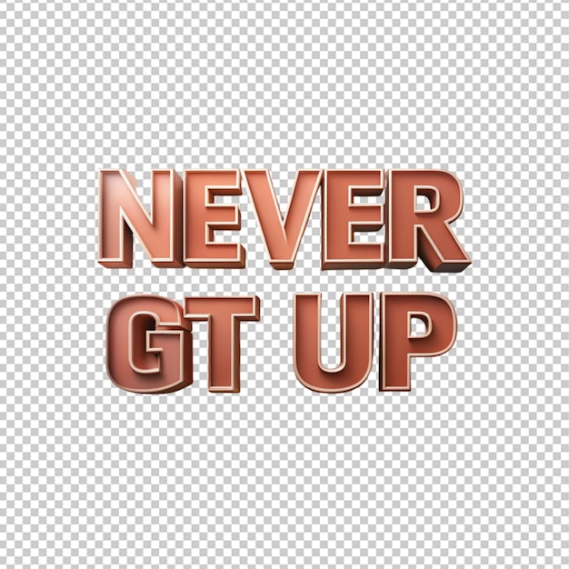 Nunca dejes el efecto de texto editable en 3D