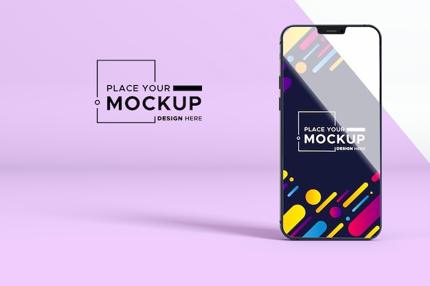 Nuovo telefono mock-up