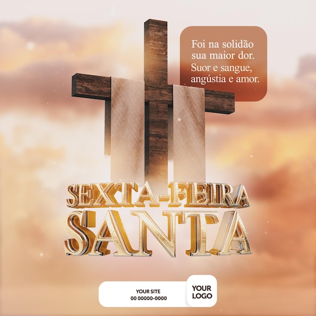 NUVENS DA SEMANA SANTA CRUZ 3D