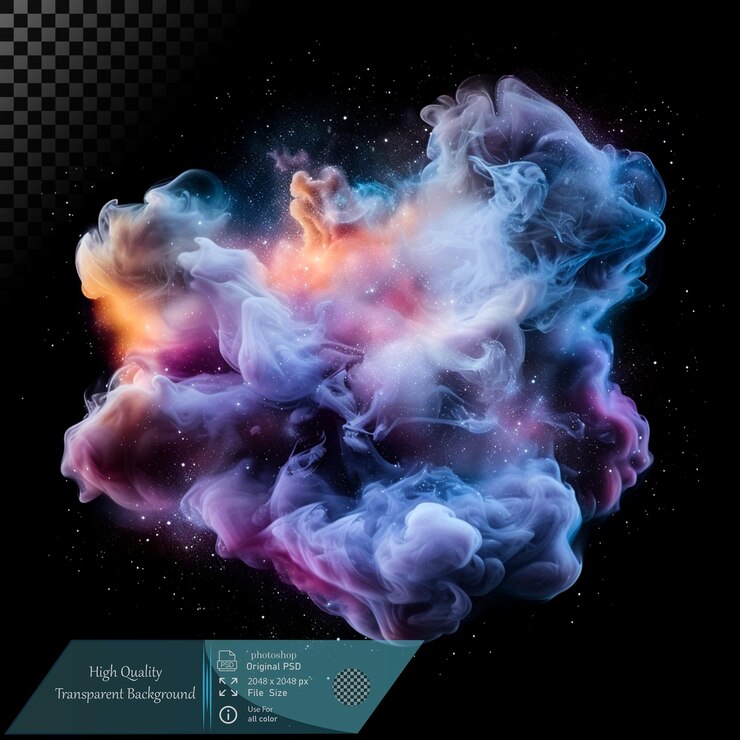 PSD nuvola di nebulosa cosmica