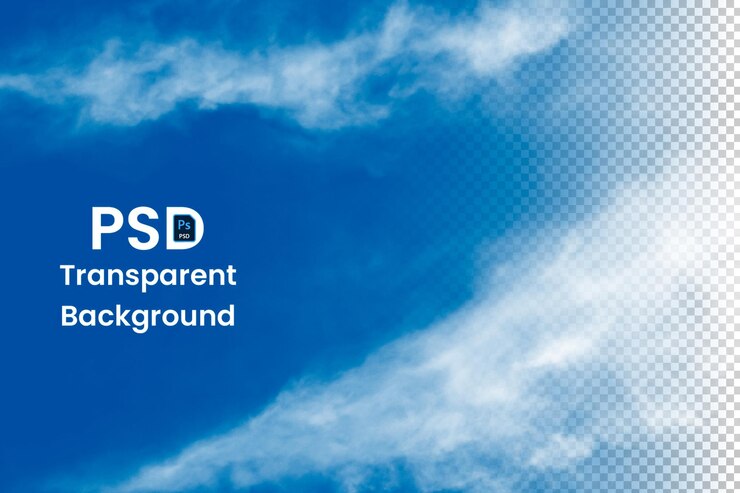 PSD nuvole di fumo e nebbia ad alta risoluzione