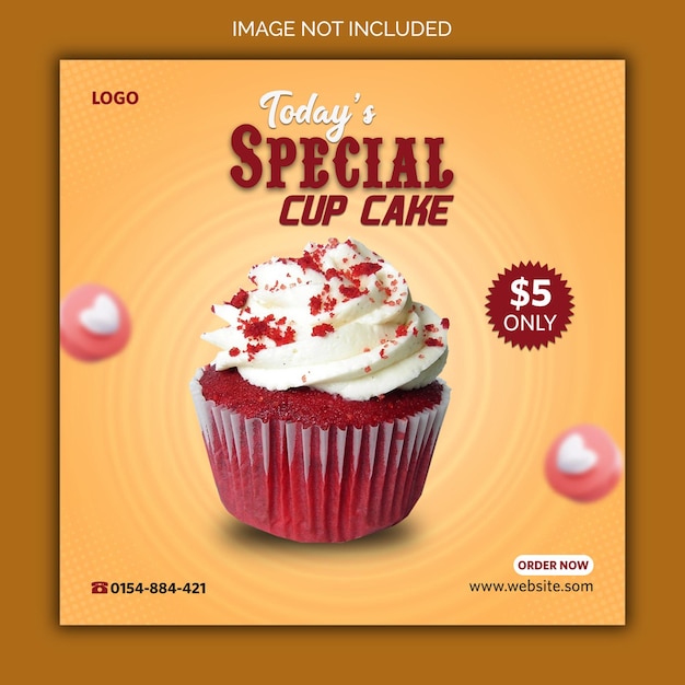 O bolo especial de hoje é um delicioso bolo de veludo vermelho.