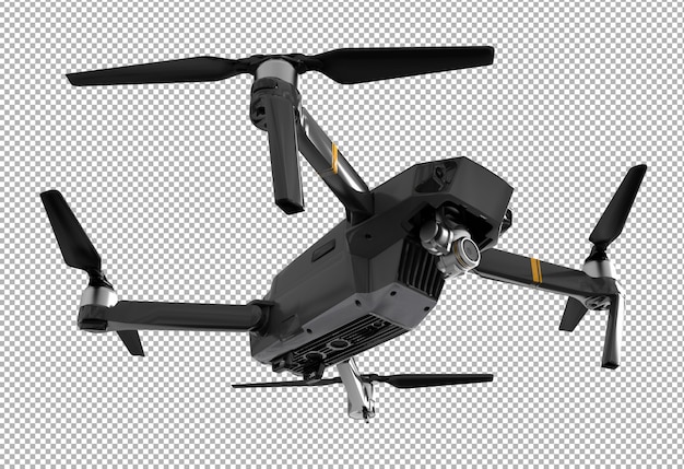 PSD o drone 3d isolado rende.