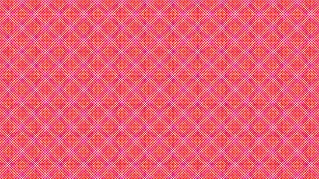 o padrão dos quadrados e a palavra no fundo vermelho