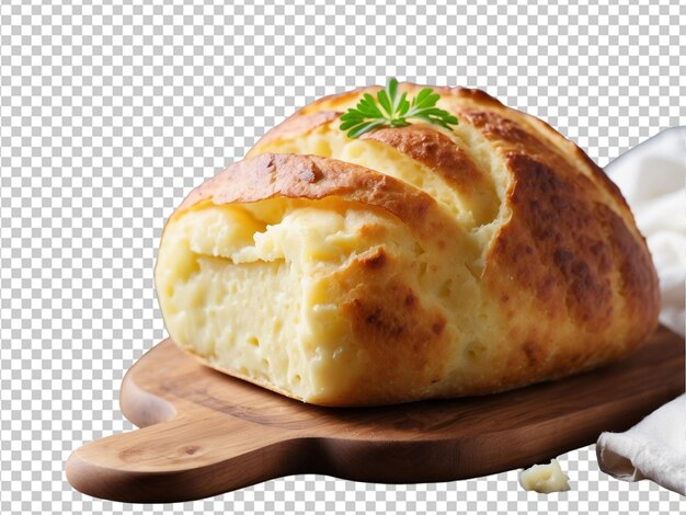 PSD o pão de batata é feito com puré de batatas