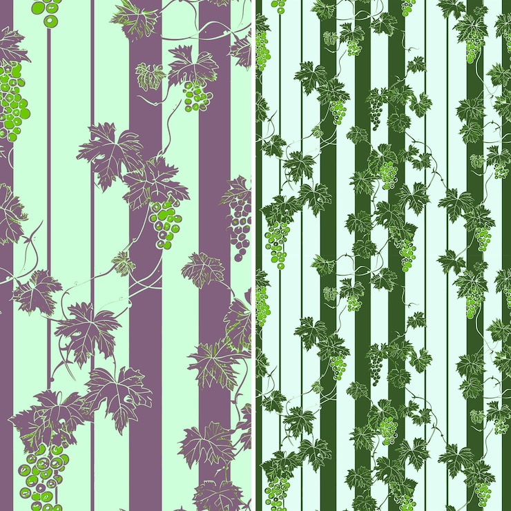 PSD o papel de parede é um padrão de plantas roxas com folhas roxas