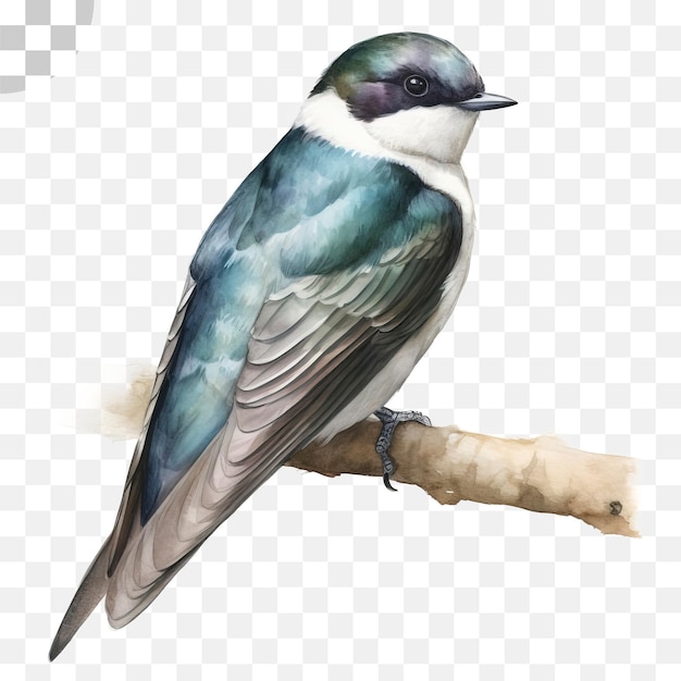 O Pássaro No Galho PNG , Desenho Pintado à Mão, Passarinho, Magpie Imagem  PNG e PSD Para Download Gratuito