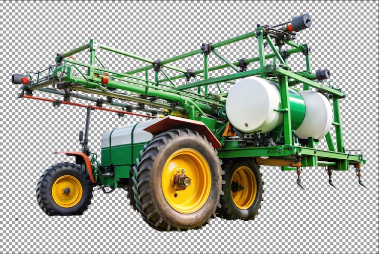 PSD o pulverizador de pastagens garante uma distribuição uniforme e eficiente de fertilizantes
