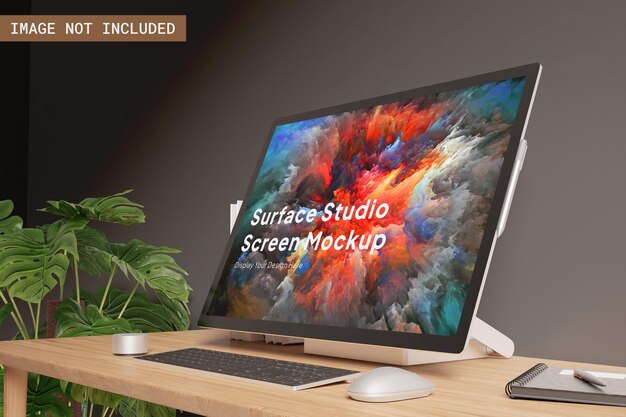 Oberflächenmockup Richtige Perspektive realistisch