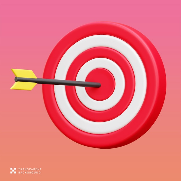 L'objectif commercial de PSD (illustration 3D)