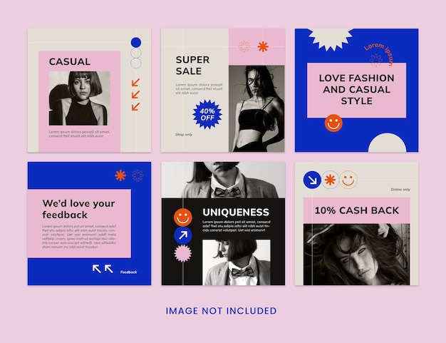 Objekt instagram post template vol3