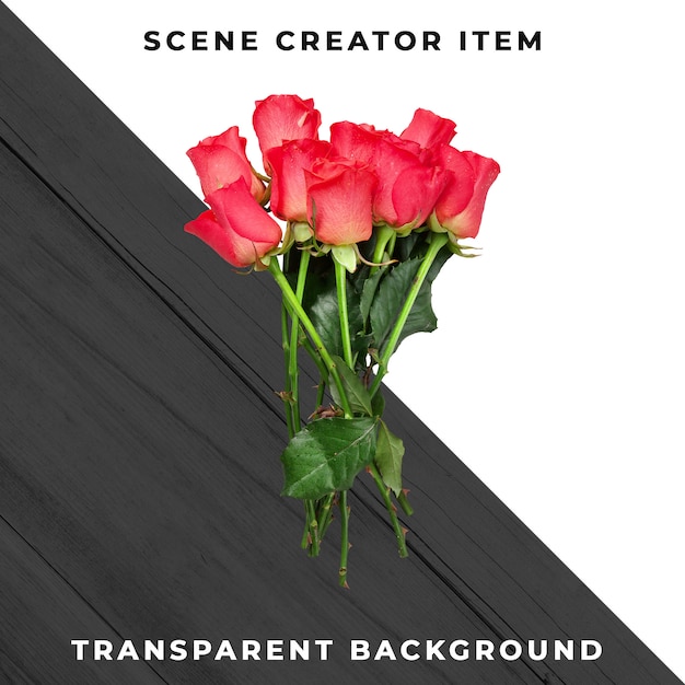 Objet Fleur Transparent Psd