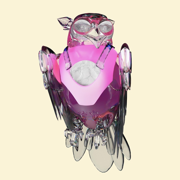 PSD objet et forme de conception de rendu 3d