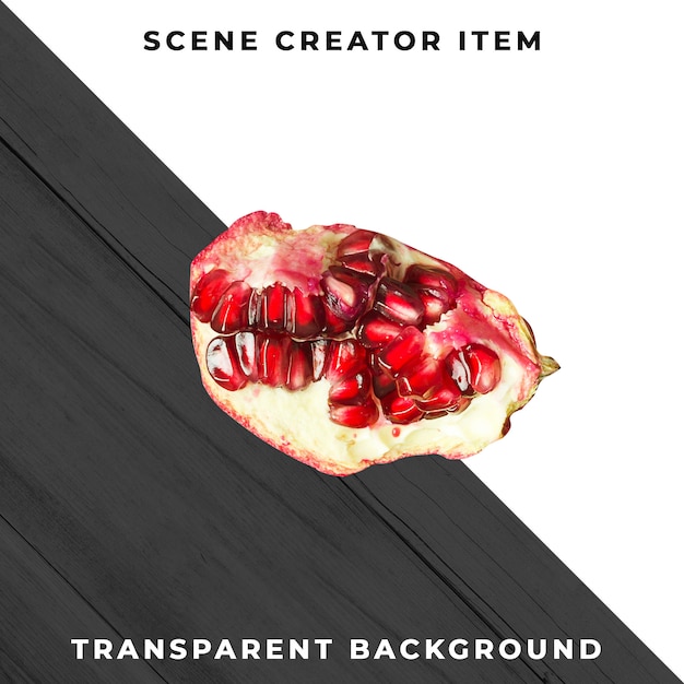 PSD objet fruit transparent psd