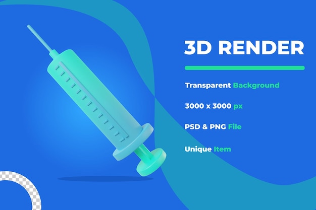 PSD objet d'injection de rendu 3d