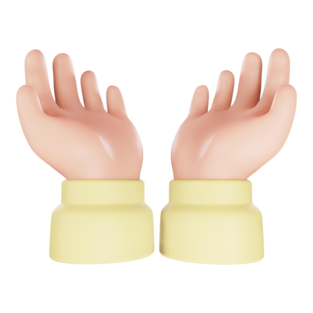 un objet de mouvement gestuel à deux mains